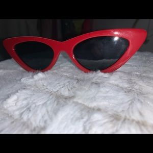 Red sunglasses